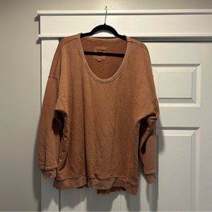 Aerie Oversized Crew Neck Hoodie